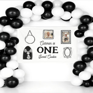 One Sweet Cookie First Birthday Party Banner