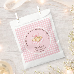 One Sweet Cookie Girl First Birthday Party  Favour Bags