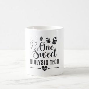 One Sweet Dialysis Tech Dialysis Technician Gift Coffee Mug
