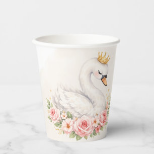One Sweet Swan Paper Cup