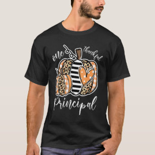 One Thankful Assistant Principal Thanksgiving Day T-Shirt