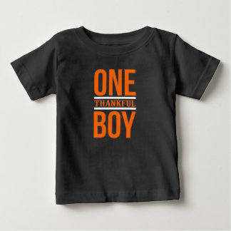 One thankful boy baby T-Shirt