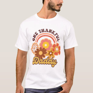 One Thankful Daddy Halloween Groovy halloween T-Shirt