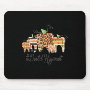 One Thankful Dental Hygienist Fall Autumn Thanksgi Mouse Mat