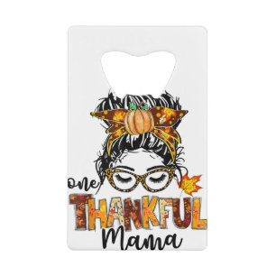 One Thankful Mama Messy Bun Fall Leaves Autumn Tha
