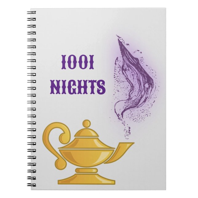 One Thousand and One Nights Scheherazade Stories Notebook (Front)