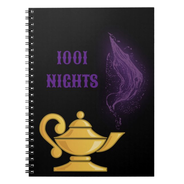 One Thousand and One Nights Scheherazade Stories Notebook (Front)
