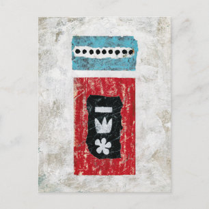 One Time In Seville Postcard - Abstract Art