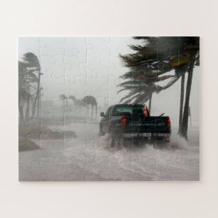 One Tonne Dually  Hurricane Dennis Key West FL Jigsaw Puzzle