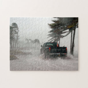 One Tonne Dually Hurricane Dennis Key West FL Jigsaw Puzzle