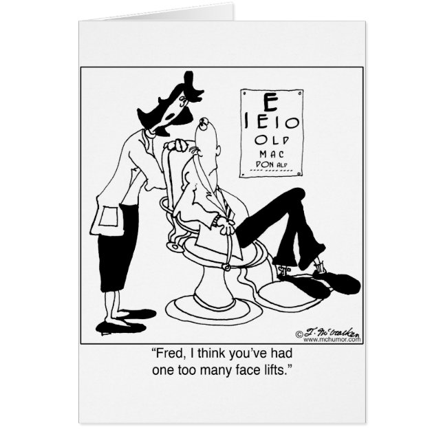 One Too Many Face Lifts (Front)