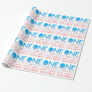 One Too Many Funny AA Recovery Alcoholic Shirt Wrapping Paper
