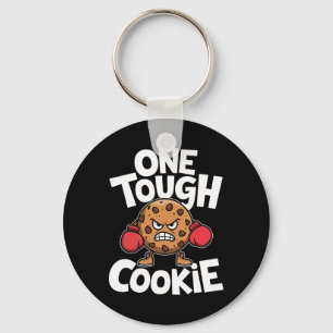 One Tough Cookie Boxer Boxing Funny Cookie Lover Key Ring