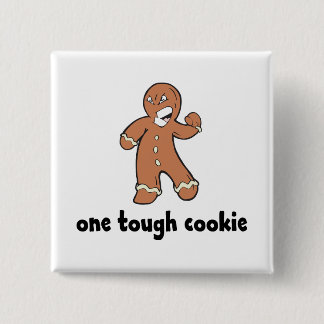 One Tough Cookie Kids 15 Cm Square Badge
