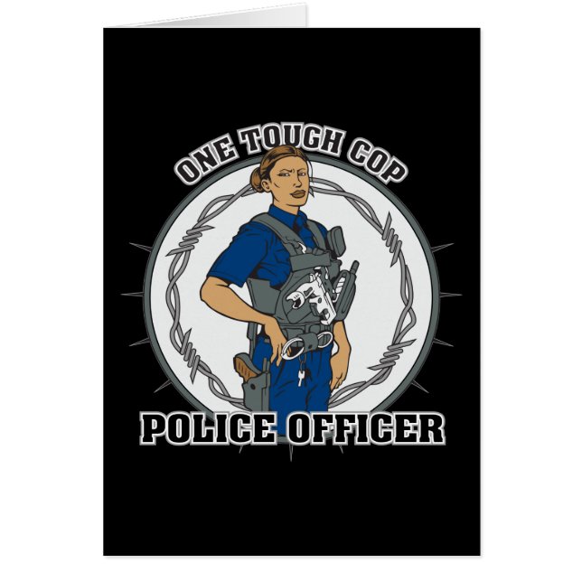 One Tough Female Cop (Front)