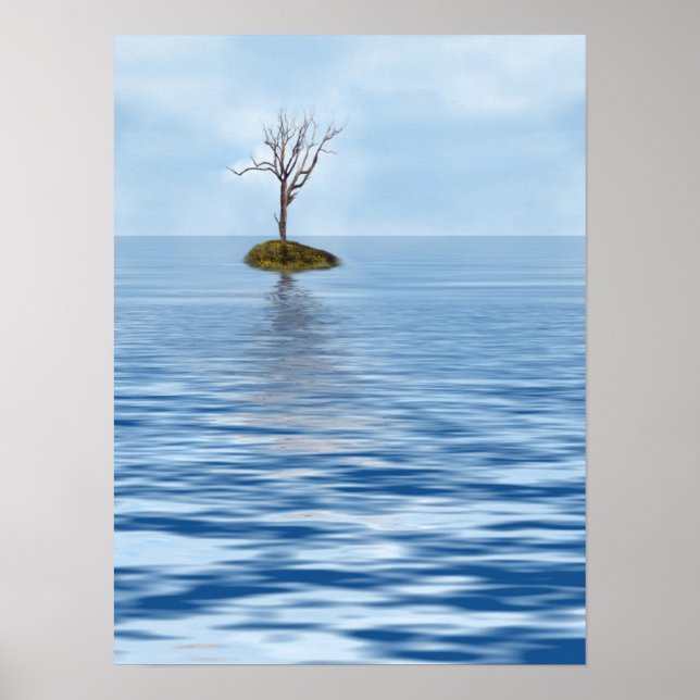 One Tree (colour) Poster (Front)