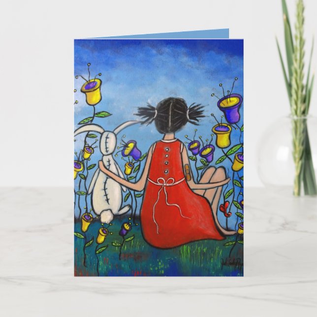 One True Friend Original Art Valentine's Day Card (Front)