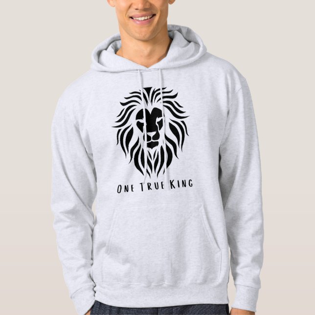 One True King T-Shirt Hoodie (Front)