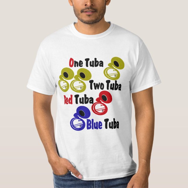 One Tuba Two Tuba T-Shirt (Front)