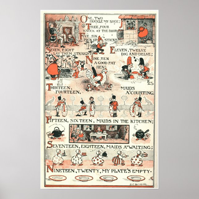 One, Two, Buckle My Shoe Poster (Front)