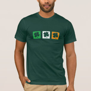 One, Two, Three Clovers 2 T-Shirt