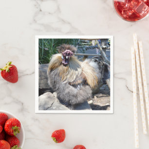 One Ugly Fluffy Chicken, Napkin
