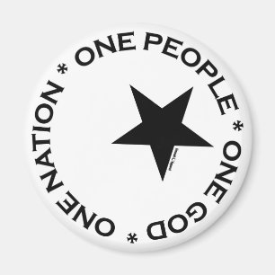 One Ummah Star Magnet