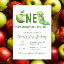 One Very Hungry Caterpillar First Birthday Party