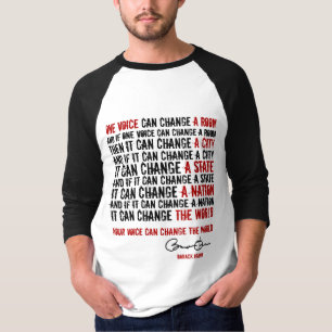 ONE VOICE-BARACK OBAMA LS-WB T-Shirt