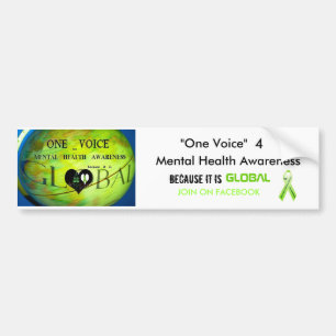 "One Voice...Bumper Sticker