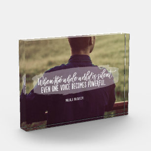 One Voice Photo Block