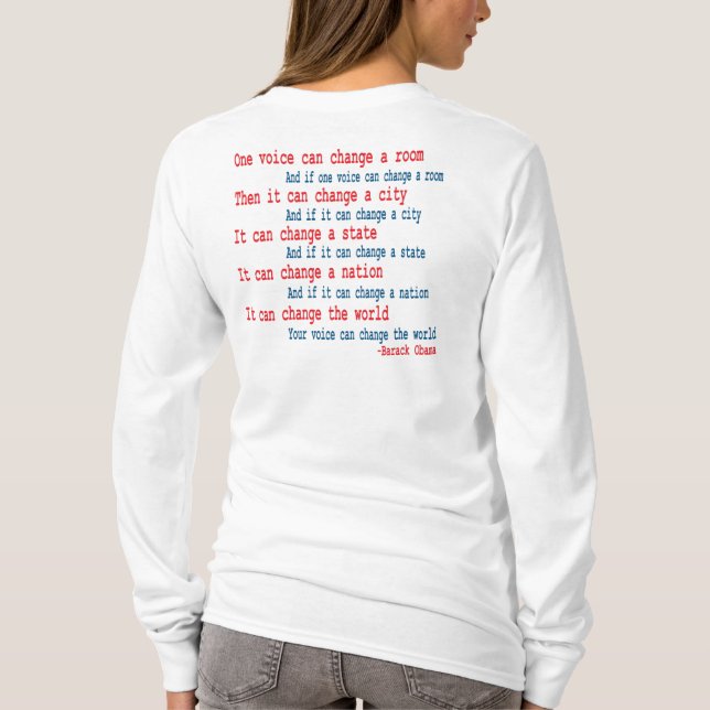 One Voice T-Shirt (Back)