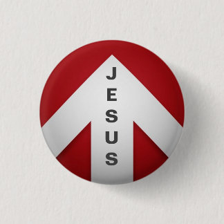 One Way - Jesus 3 Cm Round Badge