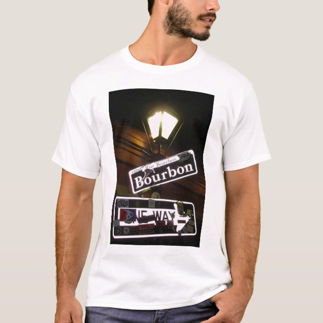 One Way on Bourbon Street T-Shirt (Front)