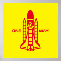 One Way! Space Shuttle, Spacecraft