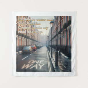One Way Street Tapestry