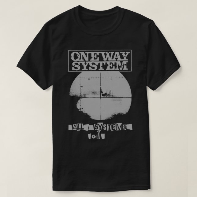 One Way System - All Systems Go - Punk - Oi Premiu T-Shirt (Design Front)