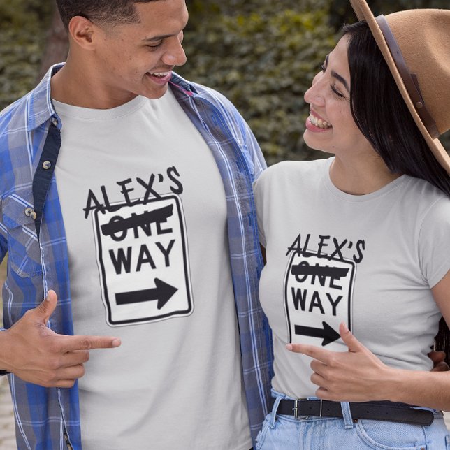 One Way Your Way Customisable T-Shirt (Creator Uploaded)
