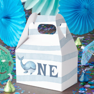 ONE WHALE 1st Birthday Under The Sea Favour Box
