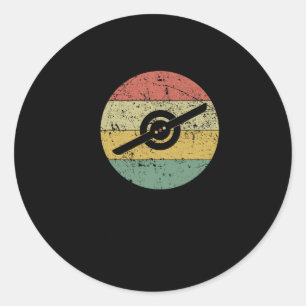 One Wheel Electric Skateboard Float Owner Skateboa Classic Round Sticker