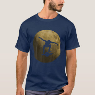 One Wheel Floating In The Moon Onewheel Float Ap T-Shirt