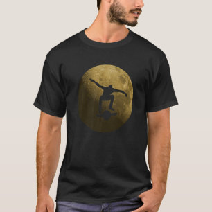 One Wheel Floating In The Moon Self Balancing Floa T-Shirt