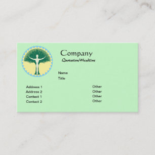 One With Design Business Card