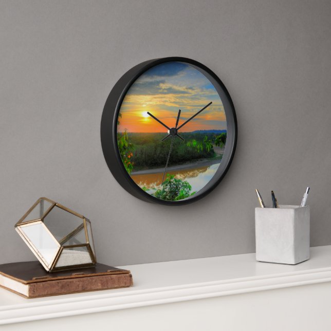 One with Nature Clock (Office)