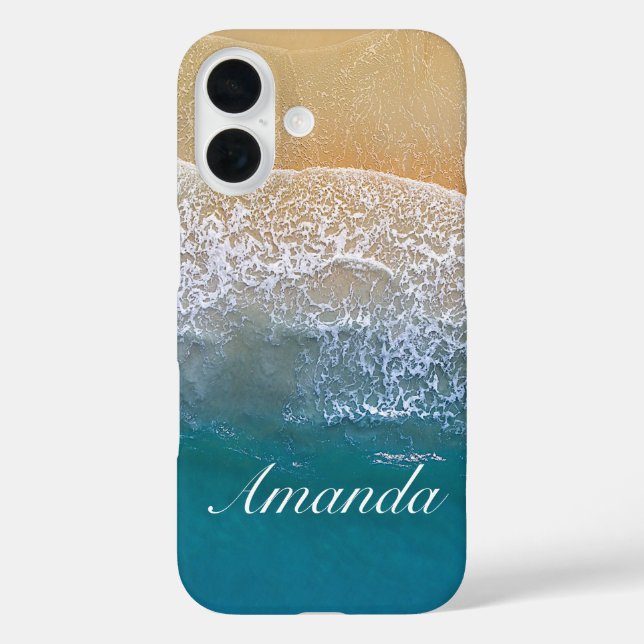One with the Beach Case-Mate iPhone Case (Back)