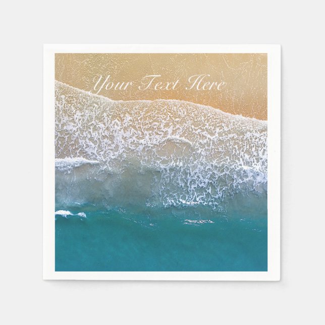 One with the Beach Napkin (Front)