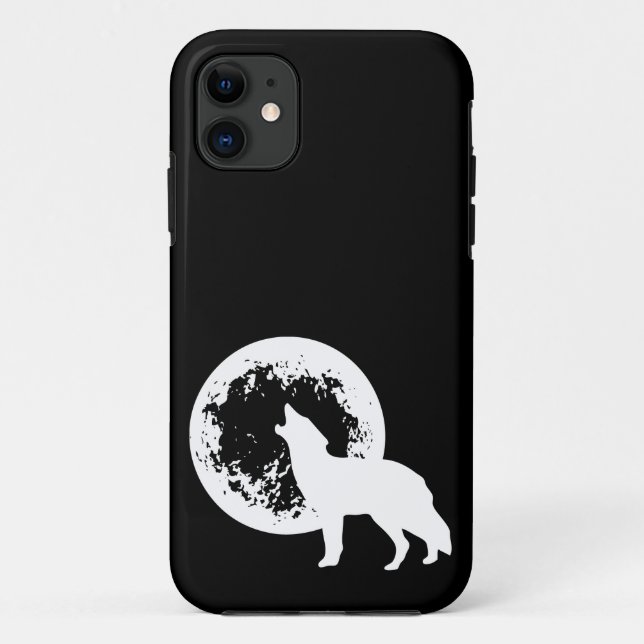 One Wolf Moon Case-Mate iPhone Case (Back)
