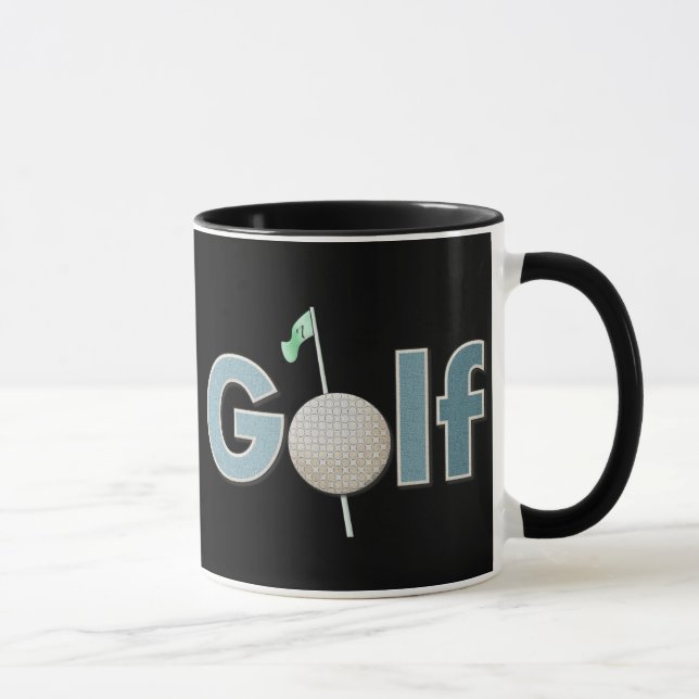 One Word: Golf Mug (Right)