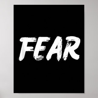 One Word Halloween Christmas Birthday Gift Poster