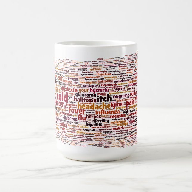One-word Medical Diagnosis Mug (Center)